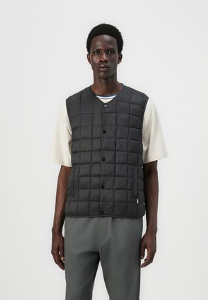 Only & Sons ONSGAVIN LIFE LIGHT QUILTED SNAP VEST - Waistcoat - phantom