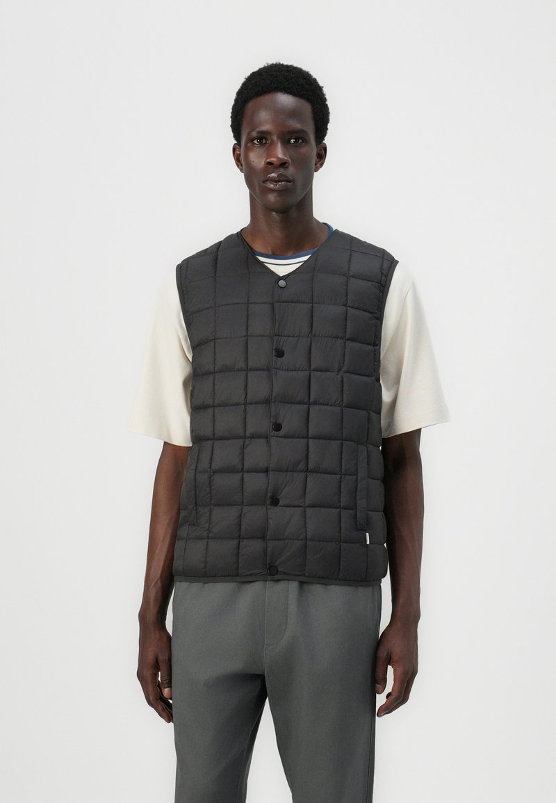 Only & Sons ONSGAVIN LIFE LIGHT QUILTED SNAP VEST - Weste - phantom