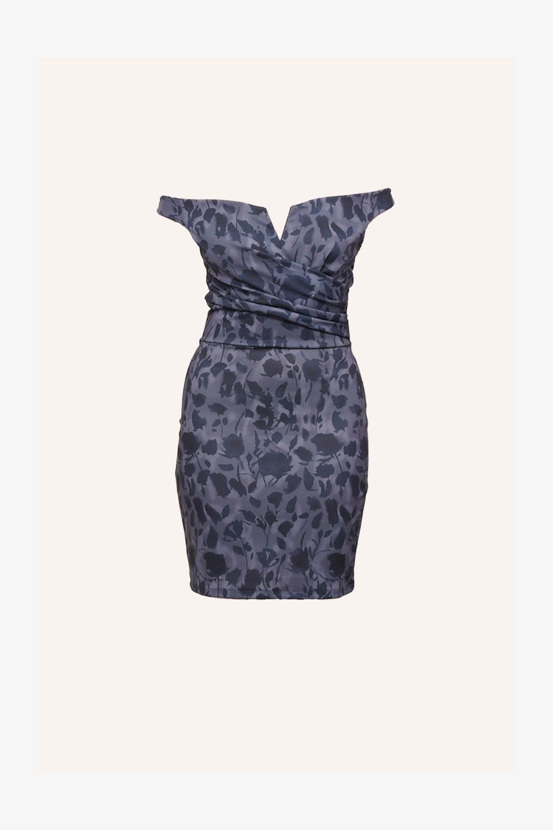 G Wal WAL G. ADELE - Roupa de cerimónia - denim rose print/azul - Zalando.pt