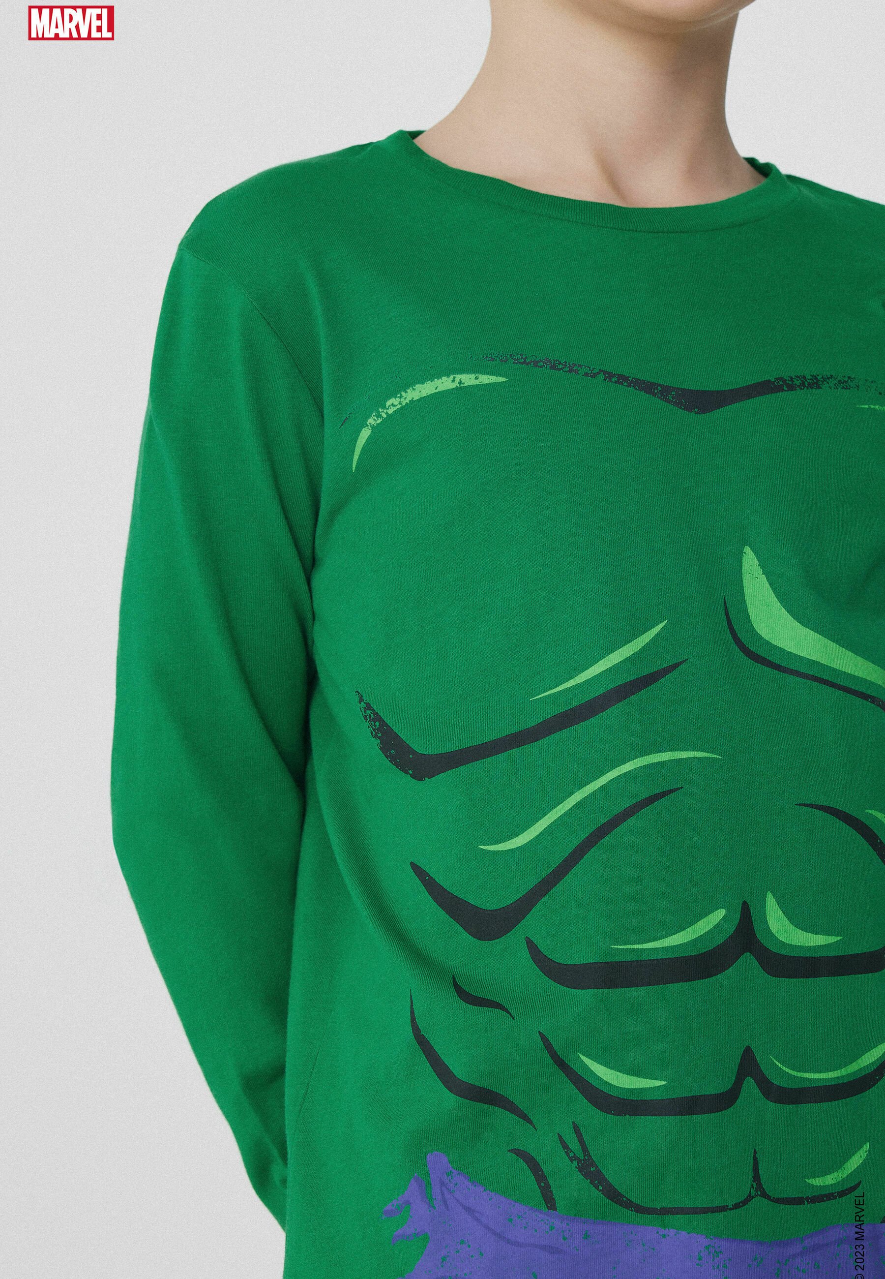 Pigiama Hulk Bambini Pigiama Hulk Marvel Per Bambini - Set T-Shirt E Pantaloncini Verde E Viola | Ufficiale Marvel Pigiama Supereroi Bambino