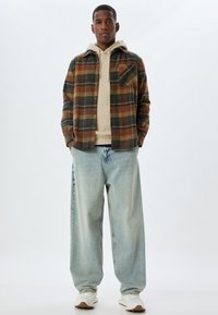 Koton PLAID - Camisa - orange