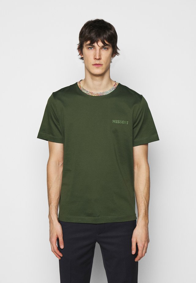 MANICA CORTA - T-shirt print - dark green