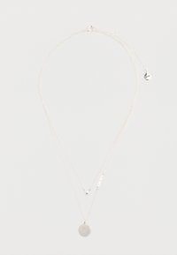 BOX LOGO STUD DISC SET - Oorbellen - silver-coloured