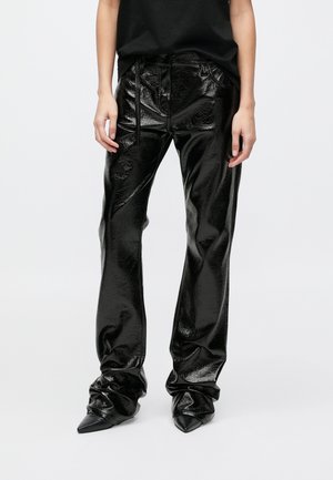 ROCIO PANTALONE - Bukser - nero limousine