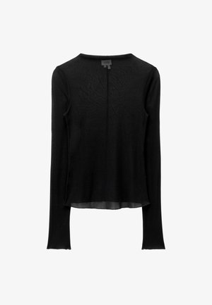 & OTHER STORIES, T-shirt à manches longues - black