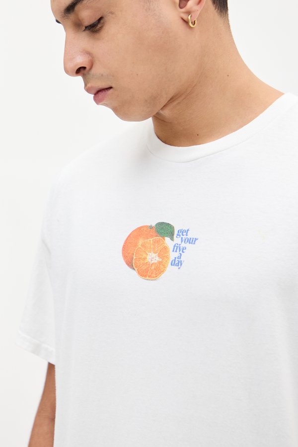 ORANGE MINI MOTIF TEE - Print T-shirt2