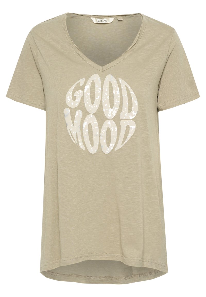 Cream T-shirt print zwart Cream T-shirt print zwart