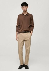 Mango Polo majica - brown