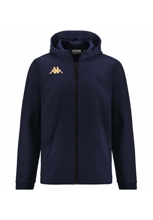 4FOOTBALL GIORDIZI - Felpa con cappuccio - blue marine