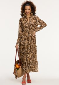 Shiwi JADE LEOPARD - Maxi ruha - beige faded leopard