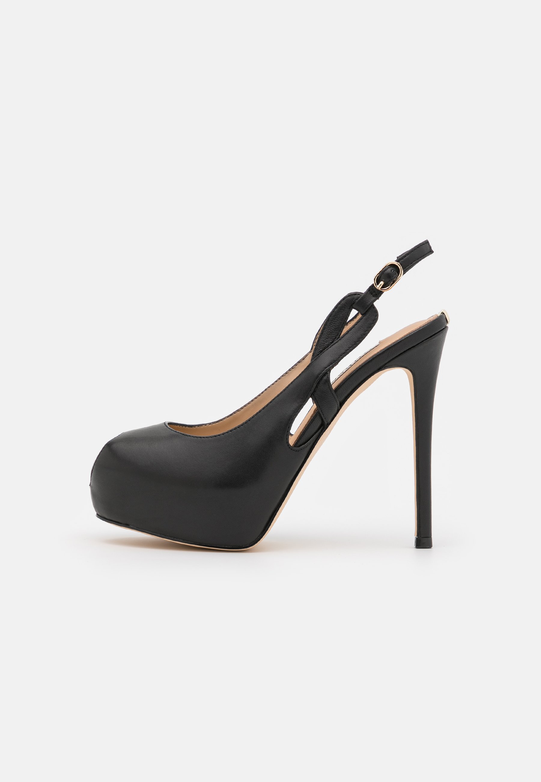chaussures noires ouvertes talons