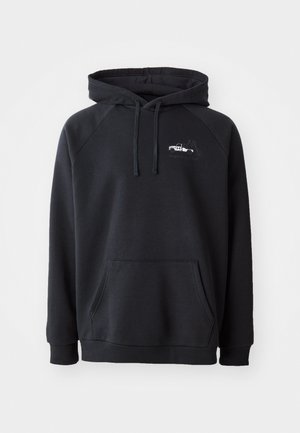 Under Armour RIVAL LOGO  - Hættetrøje - black/white