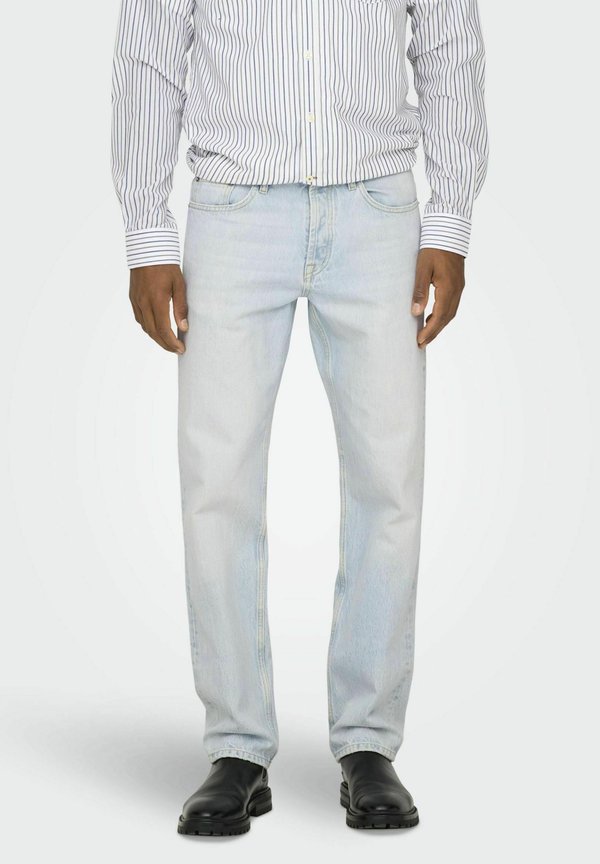 NORMAL GESCHNITTEN ONSEDGE MITTLERE TAILLE - Jeans Straight Leg