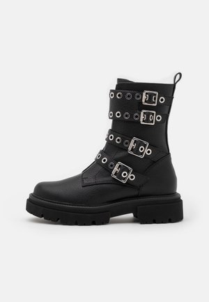 Cowboy-/Bikerstiefelette - black