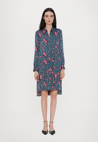 Diane von Furstenberg PRITA SHIRT DRESS - Paitamekko - blue
