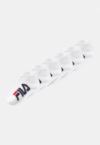 Fila - JUNIOR INVISIBLE UNISEX 6 PACK - Kojinės - white Miniatiūros vaizdas 1