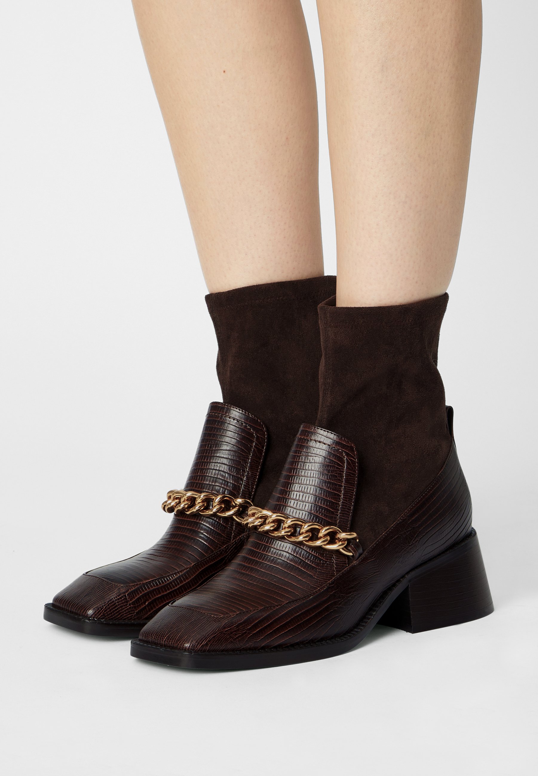 jeffrey campbell western ankle boot