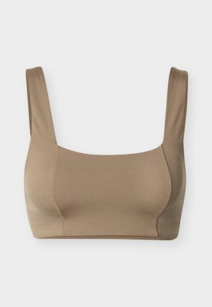 Stronger, SIGNATURE SQUARE NECK BRA - Sport-bh met light support - coffee quartz