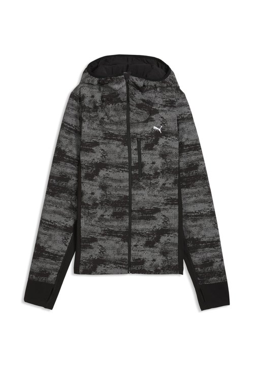 PUMA W RUN BRIGHTSTRIDE AOP PRIMALOFT JACKET - Running jacket - black — foto 5