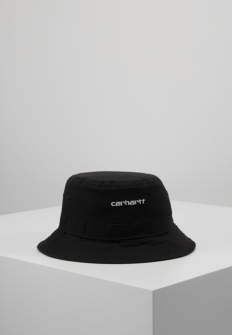 Carhartt WIP SCRIPT BUCKET HAT UNISEX - Hoed - black/ white/Zwart -  Zalando.be