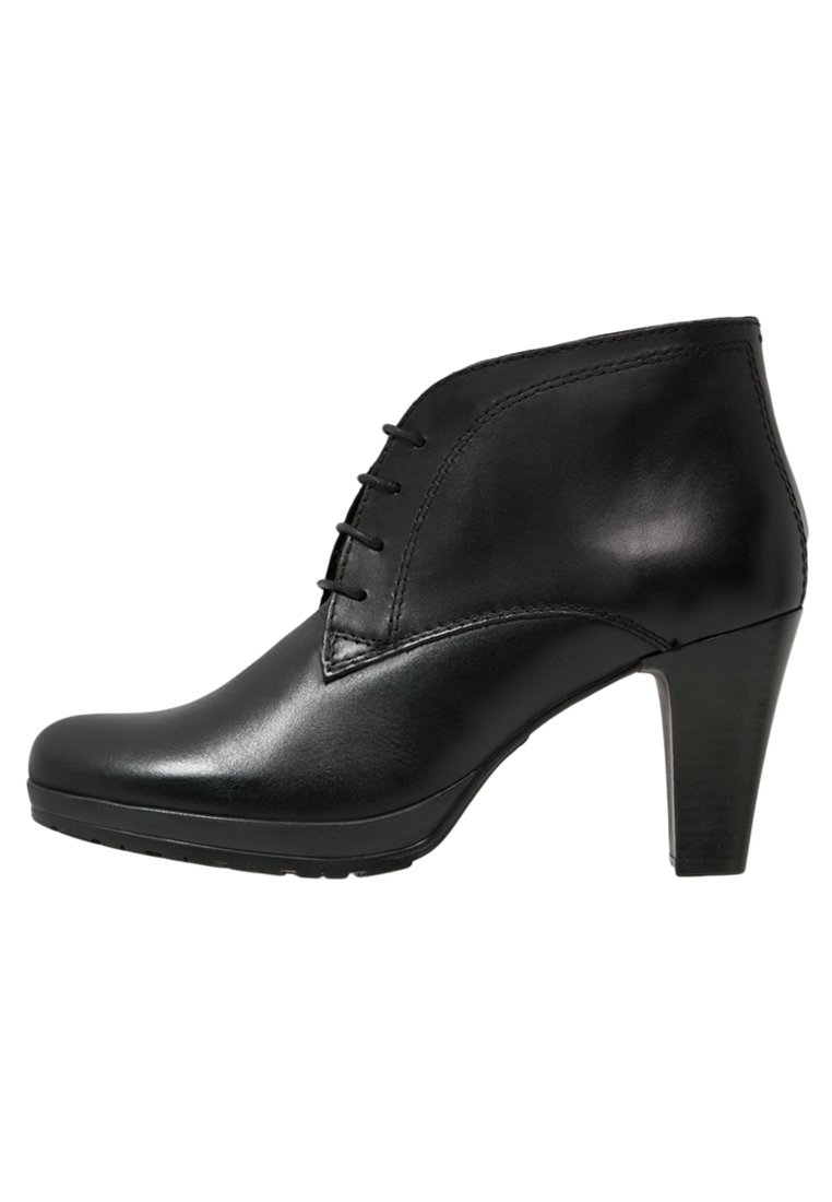Tamaris Stivaletti stringati - black