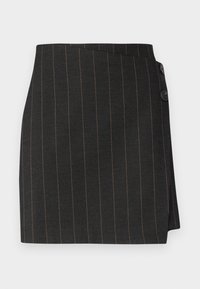 ONLGLOSS MARLEY LIFE - Jupe portefeuille - dark grey