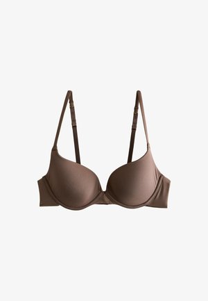 Self., Push-up bra - bitter chocolate nude