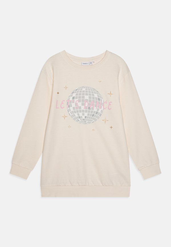 NKFBARRIA LONG - Sweatshirt - sea salt