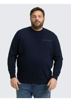 MIT LOGO-PRINT - Sweatshirt - sky captain blue