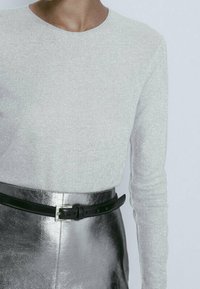 Massimo Dutti Neule - silver-coloured