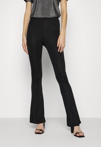 Glamorous Tall HIGH WAISTED  - Calças - black