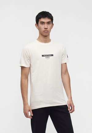 Redefined Rebel GUTI TEE - T-shirt imprimé - pristine