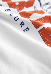 Next AMERCIAN BASEBALL RELAXED FIT - T-shirt med print - ecru white