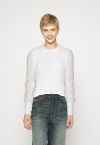 ONLY ONLNEW JANIA PUFF - Maglietta a manica lunga - cloud dancer