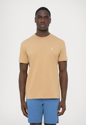 SHORT SLEEVE - Basic póló - classic camel