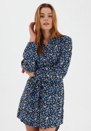 BYMMJOELLA SHIRT DRESS - Day dress - brunnera blue mix