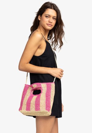 GLOSSY SUNSET - Borsa a tracolla - beige