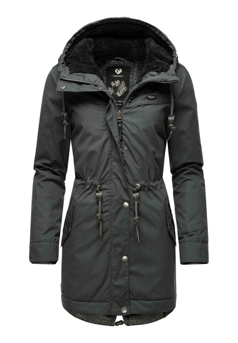 Ragwear YM CANNY - Zimski kaput - dark grey