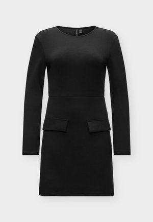 Vero Moda, VMCECILIE SHORT DRESS - Φόρεμα ημέρας - black