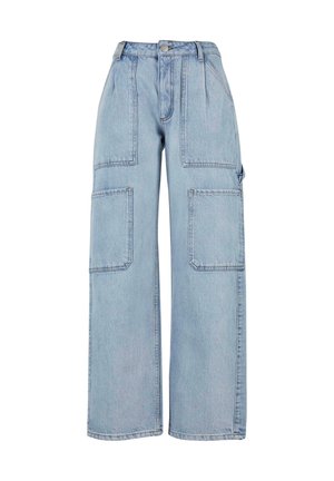 TALI WORKER BAGGY - Relaxed fit jeans - light blue