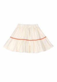 MIPOUNET Falda acampanada - ecru salmon