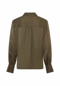 BRAX STYLE VIC - Button-down blouse - soft khaki
