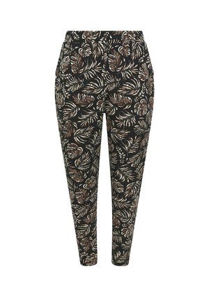 Yours Clothing, WOMEN'S HAREM TROUSERS - TROUSER - Bukser - jet black