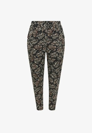 Yours Clothing, WOMEN'S HAREM TROUSERS - TROUSER - Stoffhose - jet black