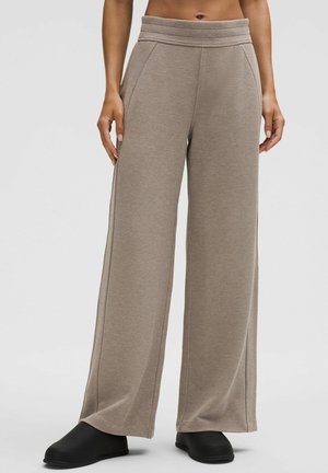MID RISE WAFFLE - Träningsbyxor - heathered warm ash grey