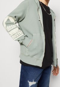 Diesel Tröja med dragkedja - blue