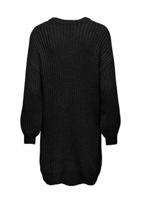 ONLY BALLONÄRMEL - Vestido de punto - black