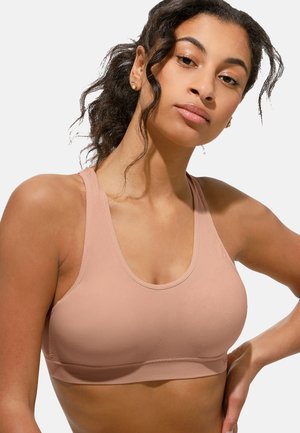 Yenita, YENITA SEAMLESS BUSTIER - Bustier - warm taupe