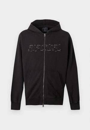 Rip Curl, TRIPS ZIP THRU HOOD UNISEX - Sweat zippé - washed black