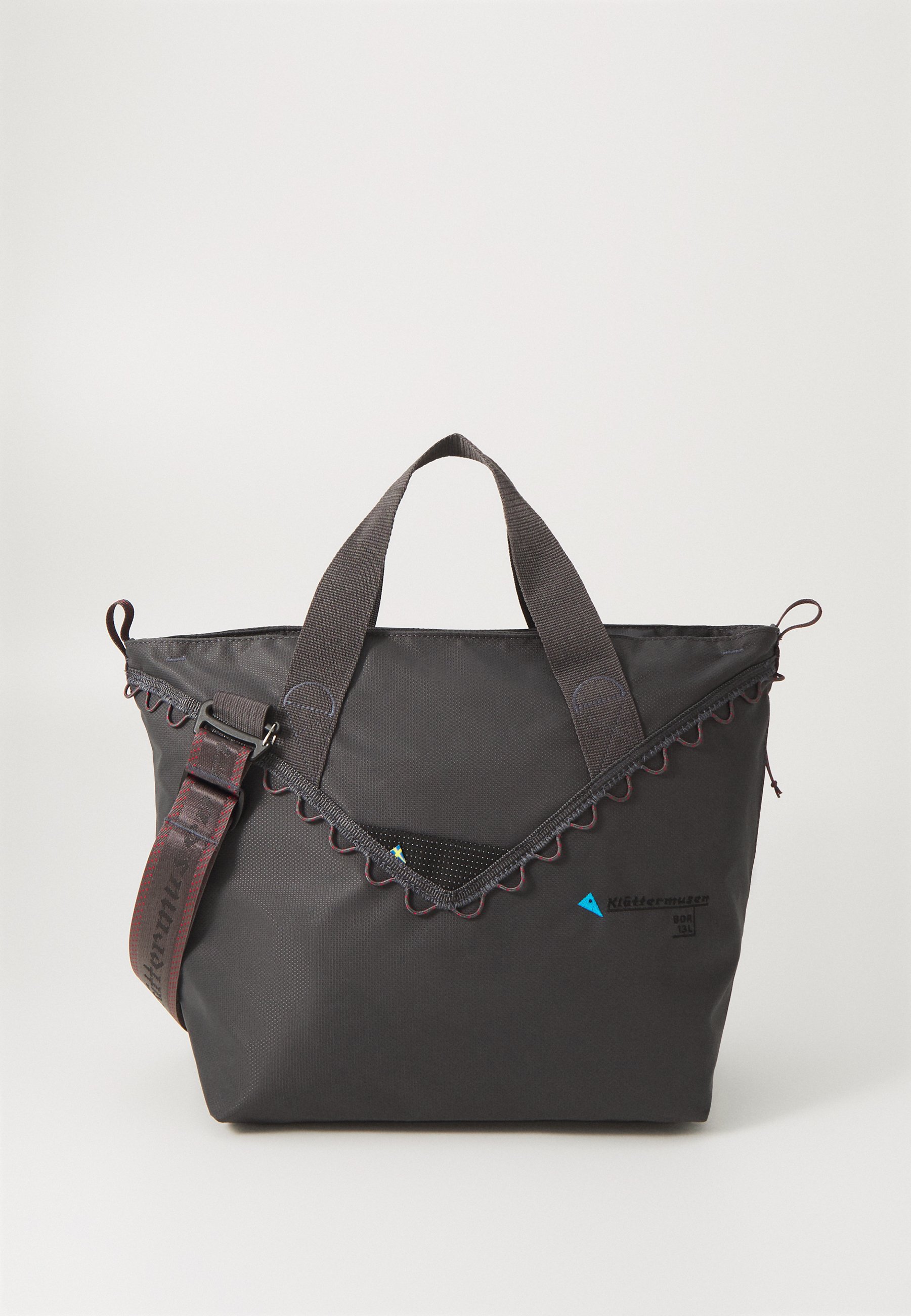 Klättermusen BOR BAG 13L UNISEX - Sports bag - raven/dark grey 